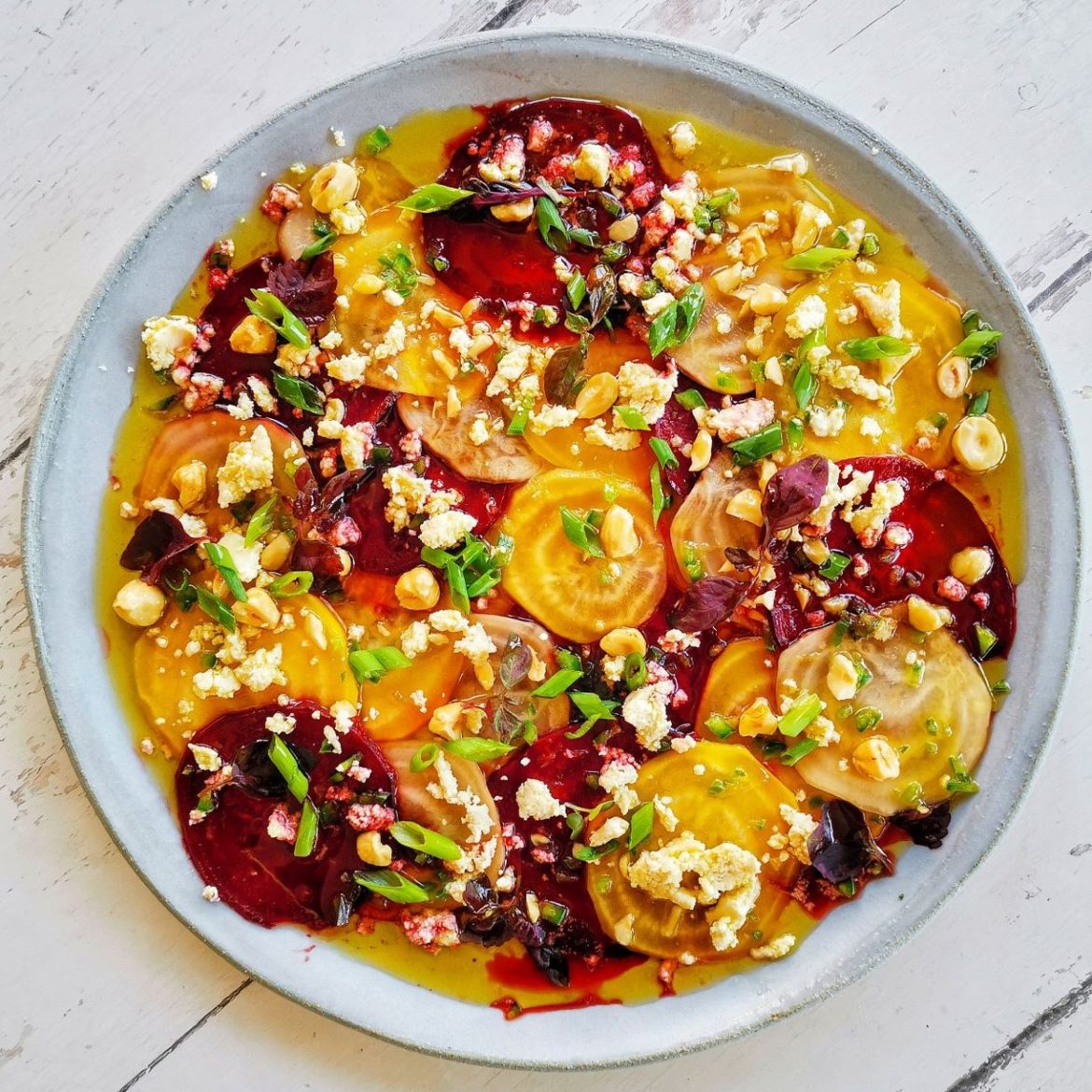 קרפצ'יו סלקים טבעוני