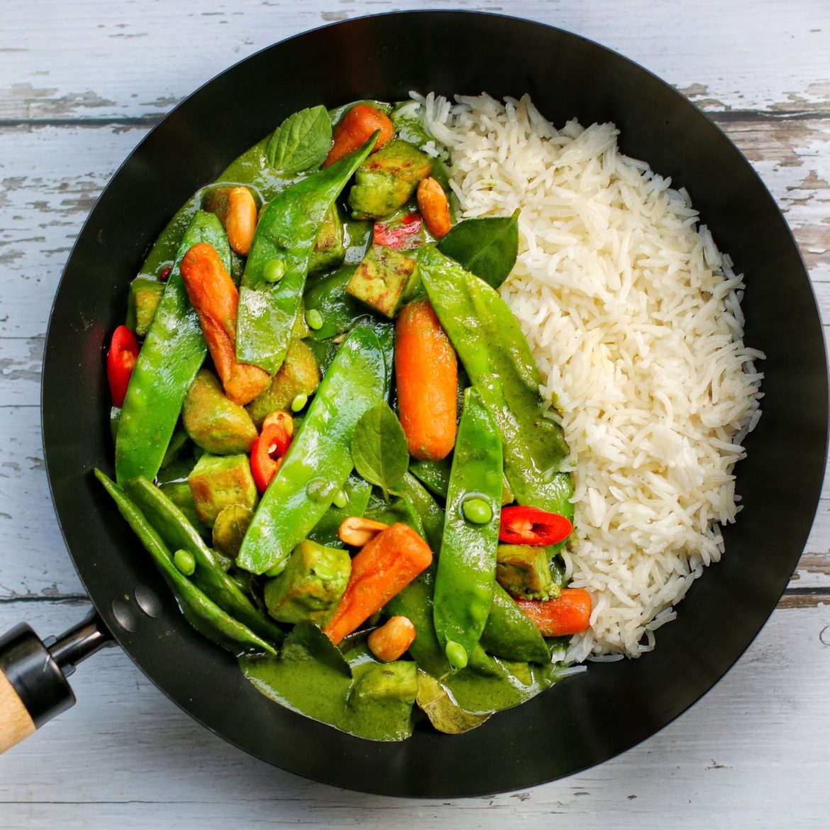 קארי ירוק תאילנדי